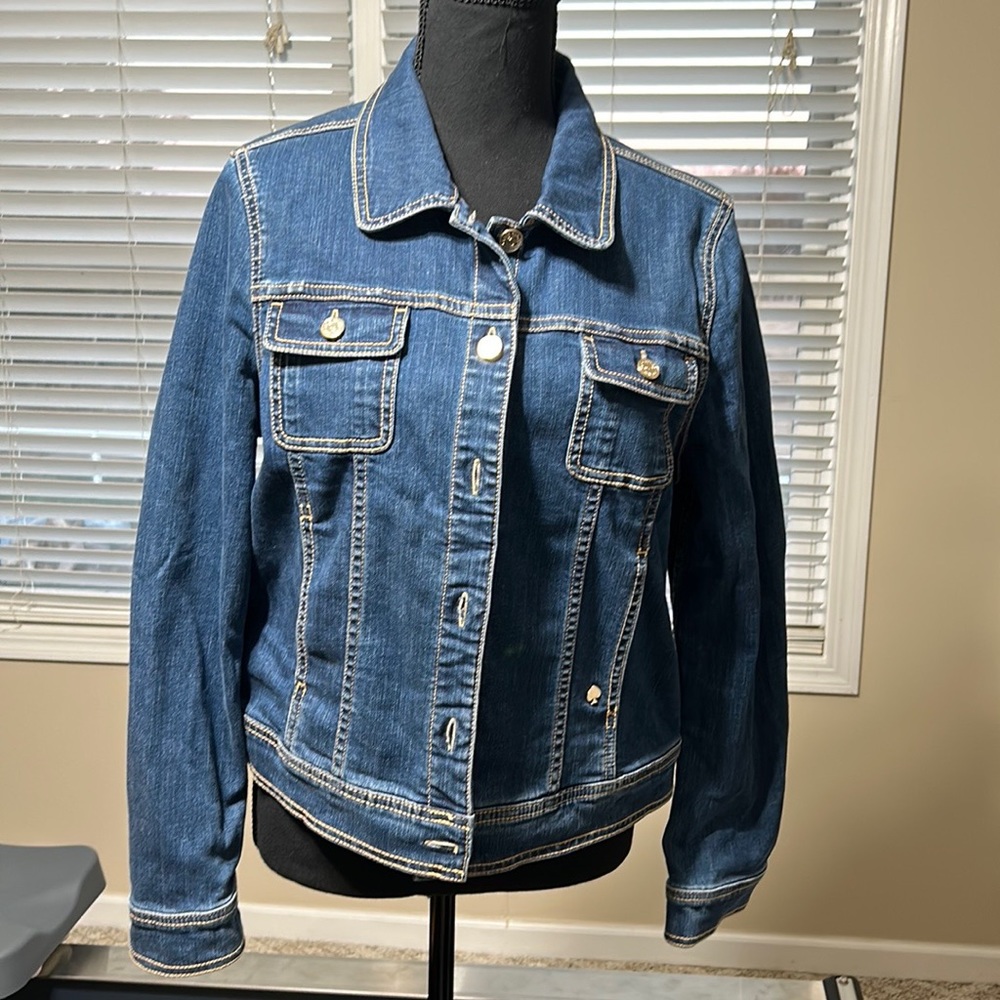 Beautiful Kate Spade Jean Jacket Size Medium